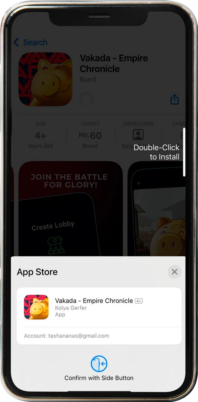 Confirm the installation of the Vavada iOS app on your device’s home screen.